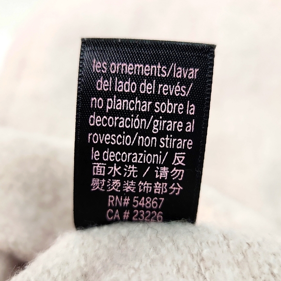 Victoria's Secret Blush Fleece Crop Hoodie (XS) - Picture 13 of 14